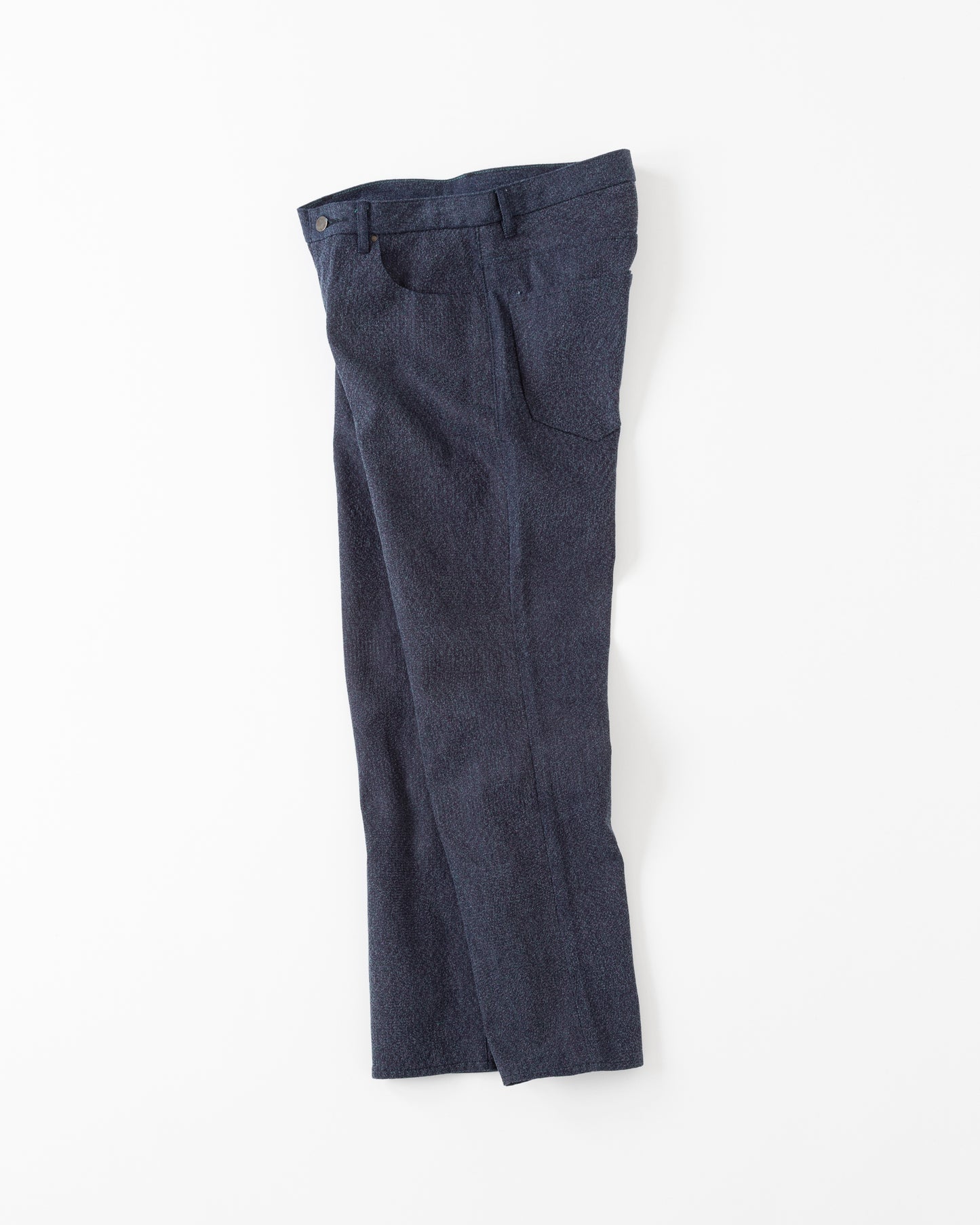 DENIM STRAIGHT TROUSER - 12.5oz Rainbow Denim +Needles Punch-