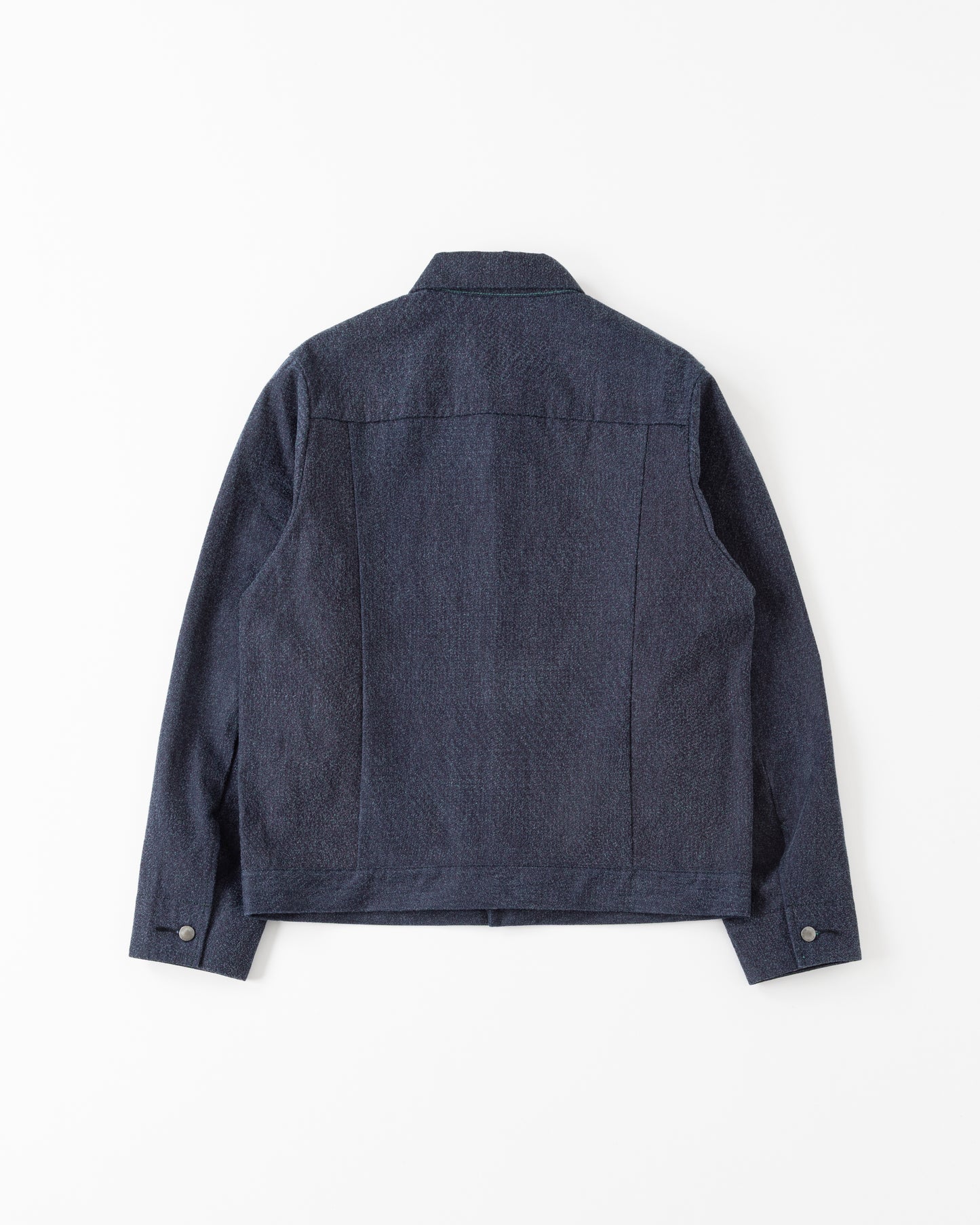 DENIM TRUCKER JACKET - 12.5oz Rainbow Denim +Needles Punch-