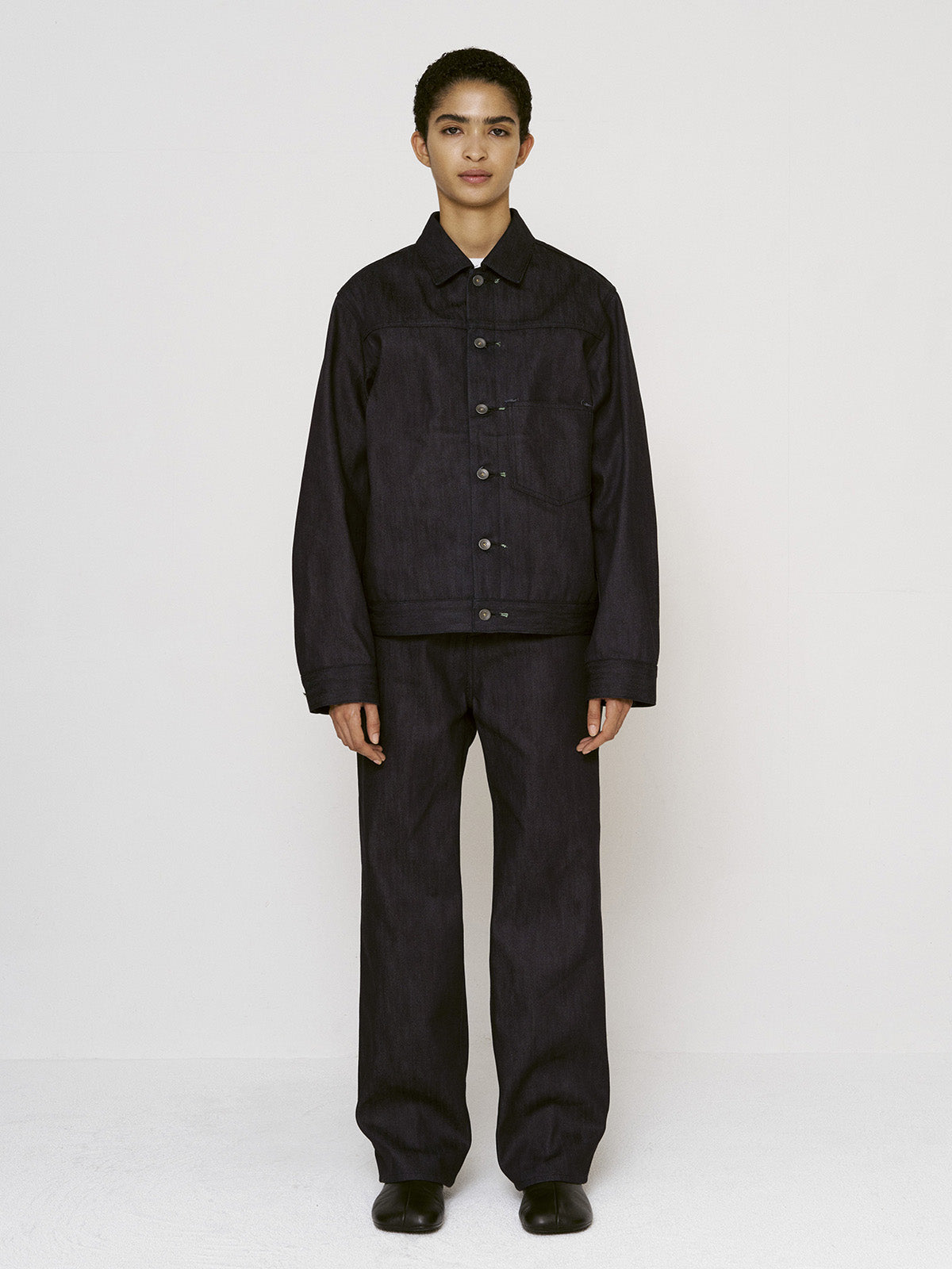 DENIM JKT - 12.5oz Rainbow Denim - – kiivu
