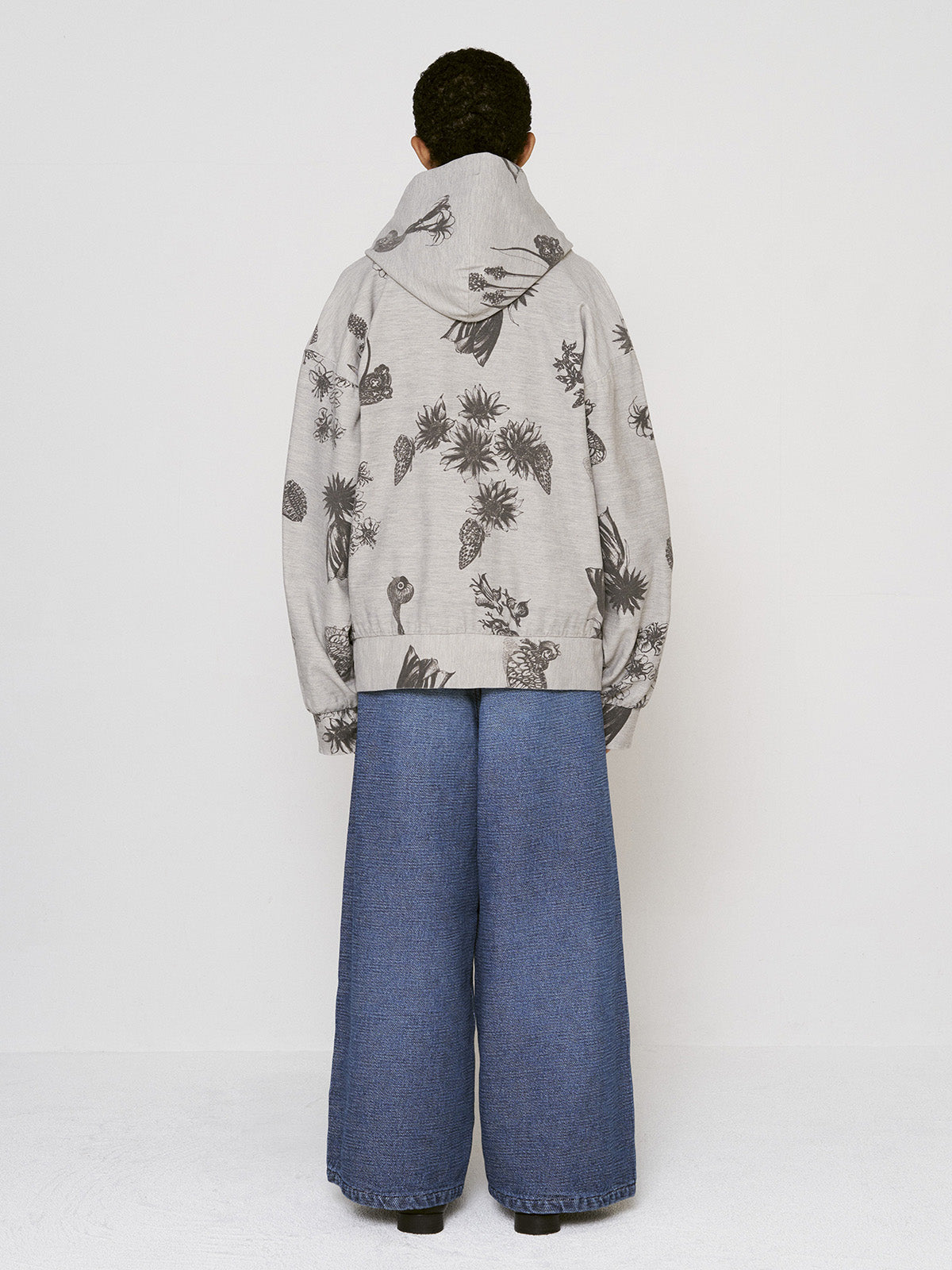 BAGGY PANTS - Super Big  Slub FAB -