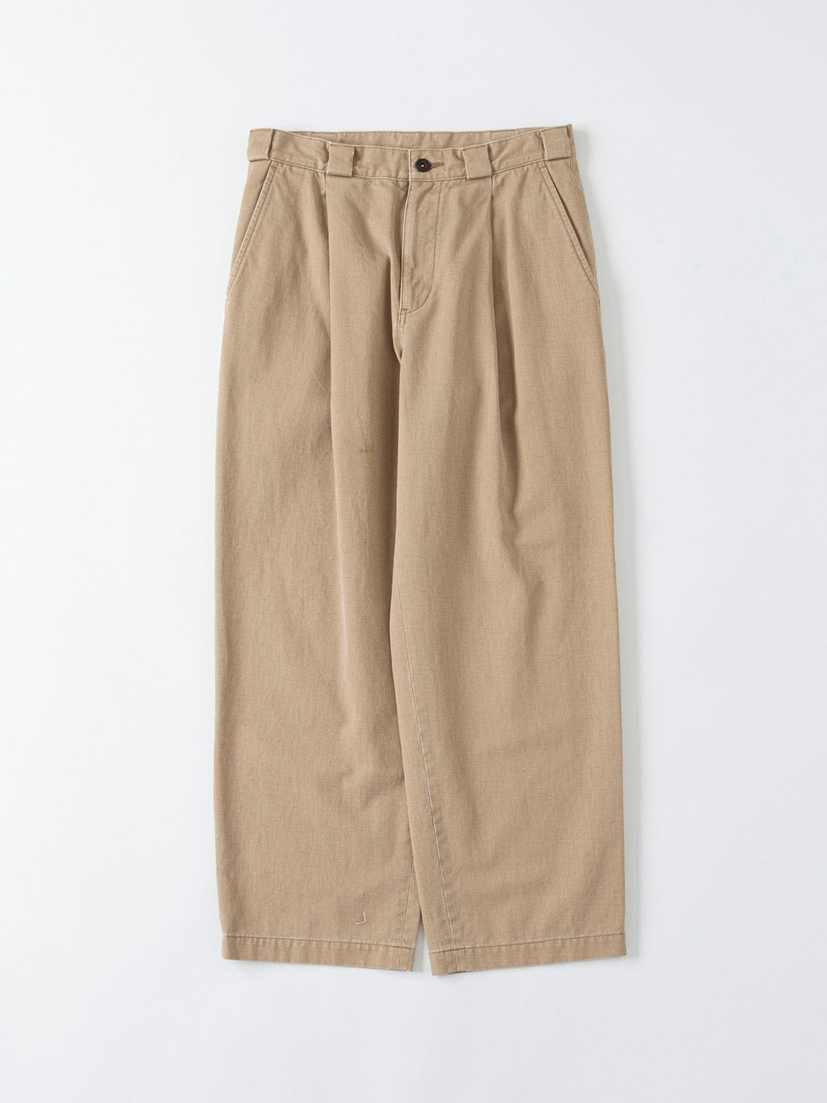 TAPERED PANTS - Pigment Print Chino Cloth -