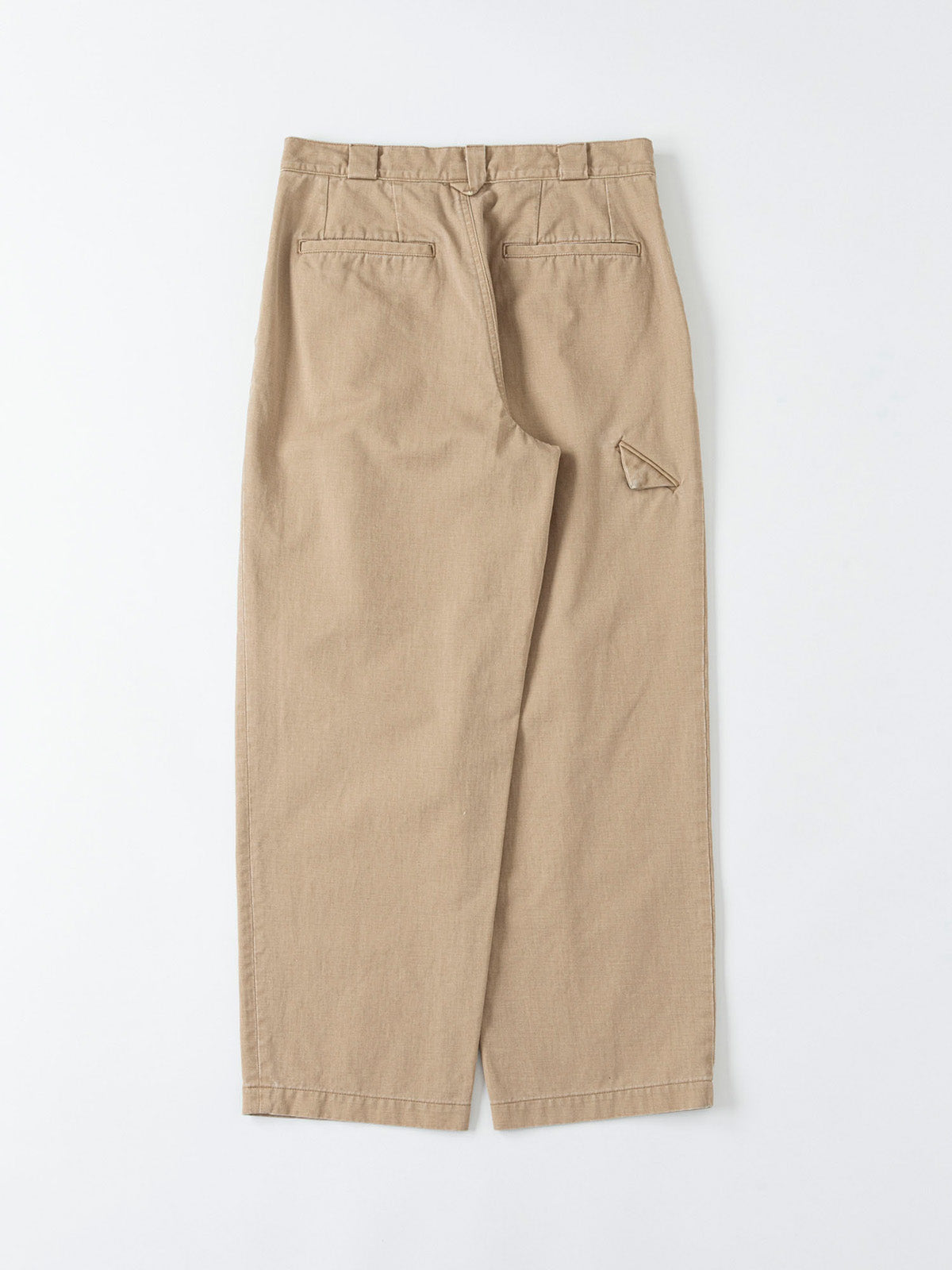 TAPERED PANTS - Pigment Print Chino Cloth -