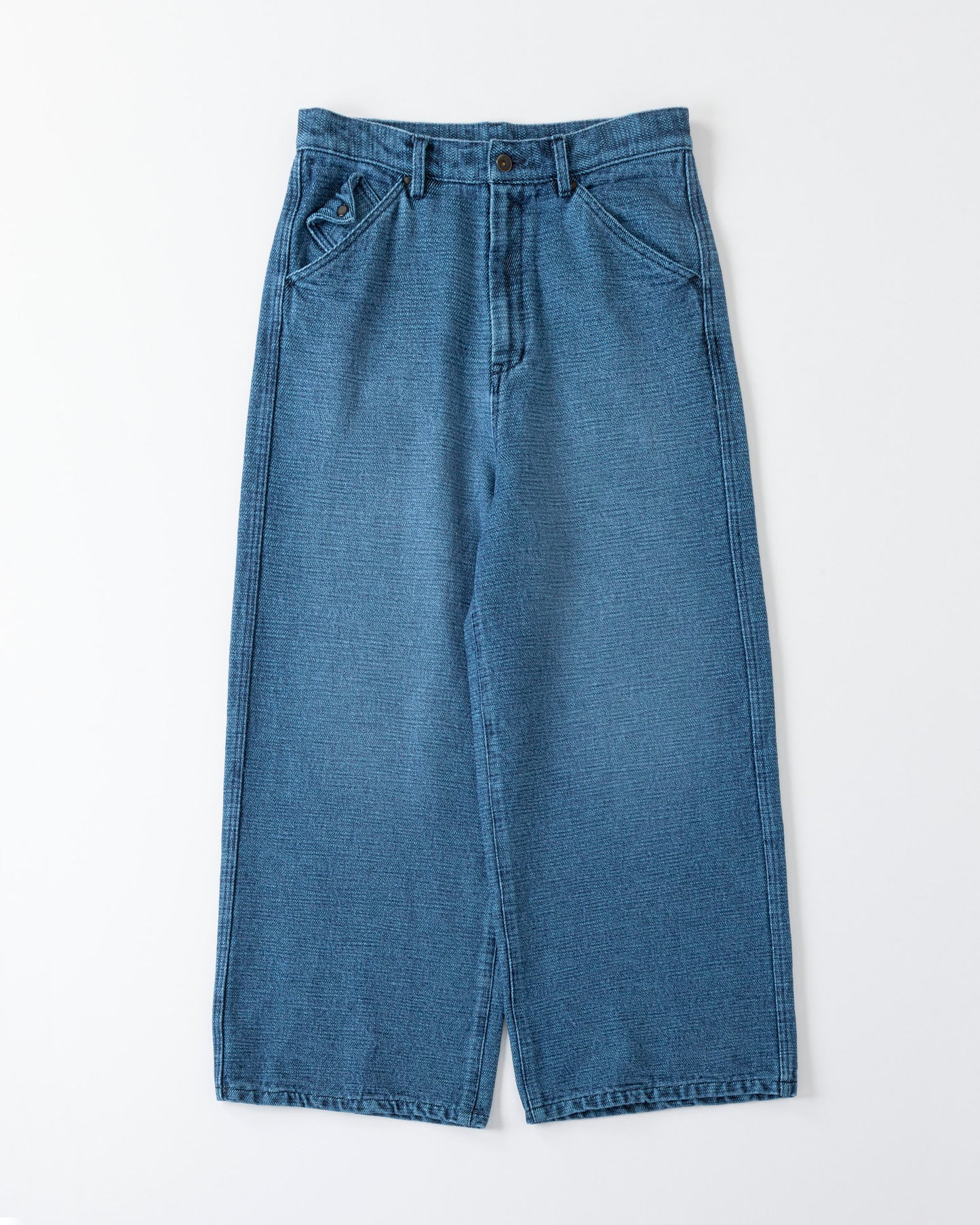 BAGGY PANTS - Super Big  Slub FAB -