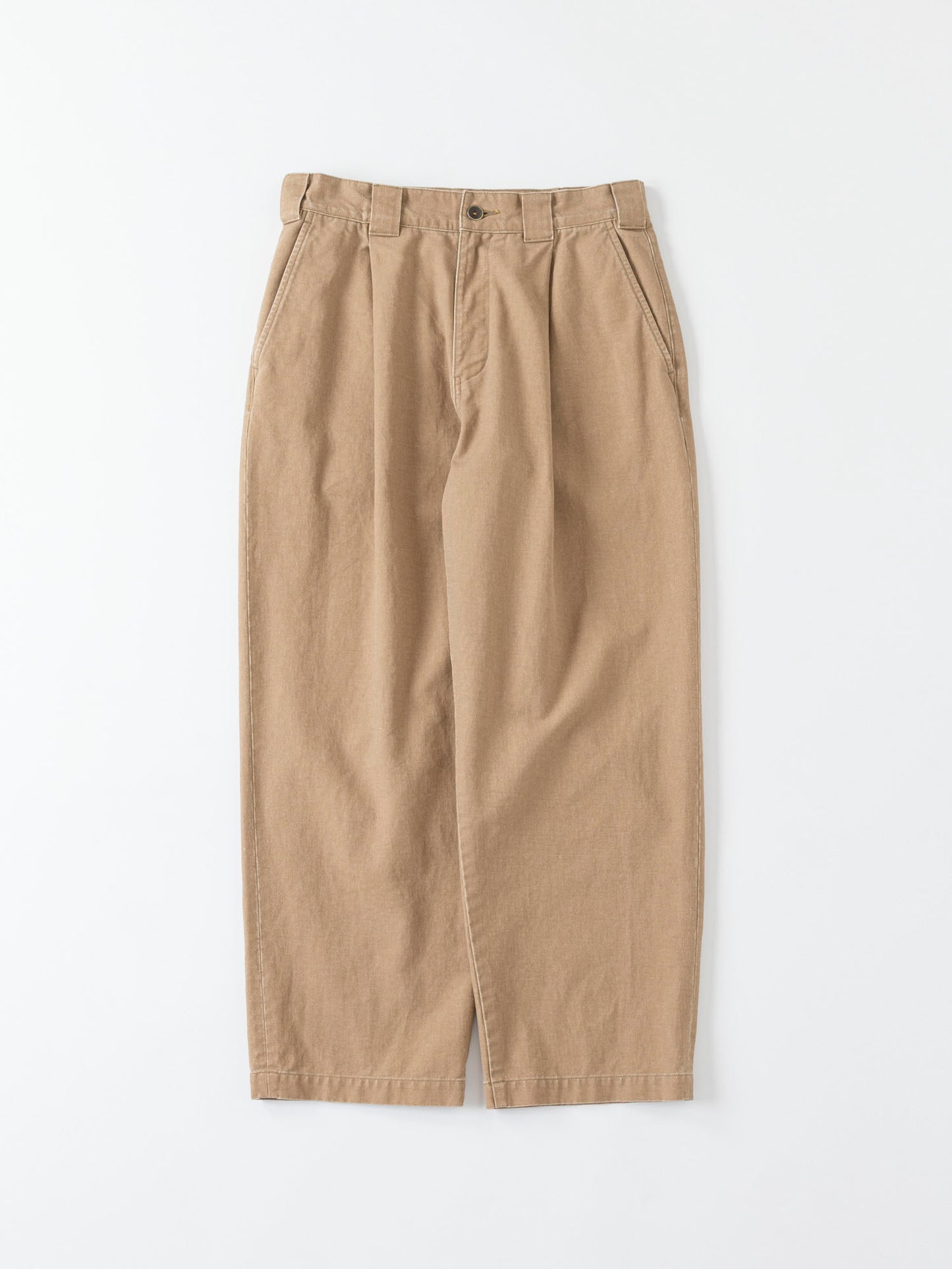 TAPERED CHINO TROUSER - Pigment Print Chino Cloth -