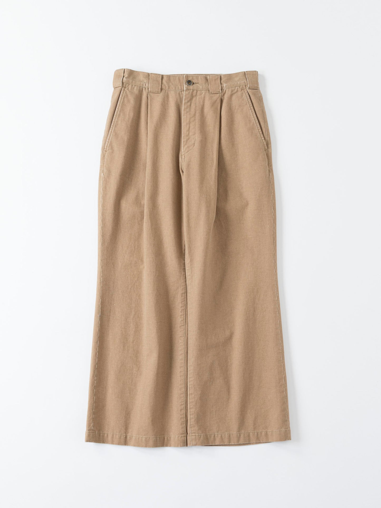 BAGGY CHINO TROUSER - Pigment Print Chino Cloth -