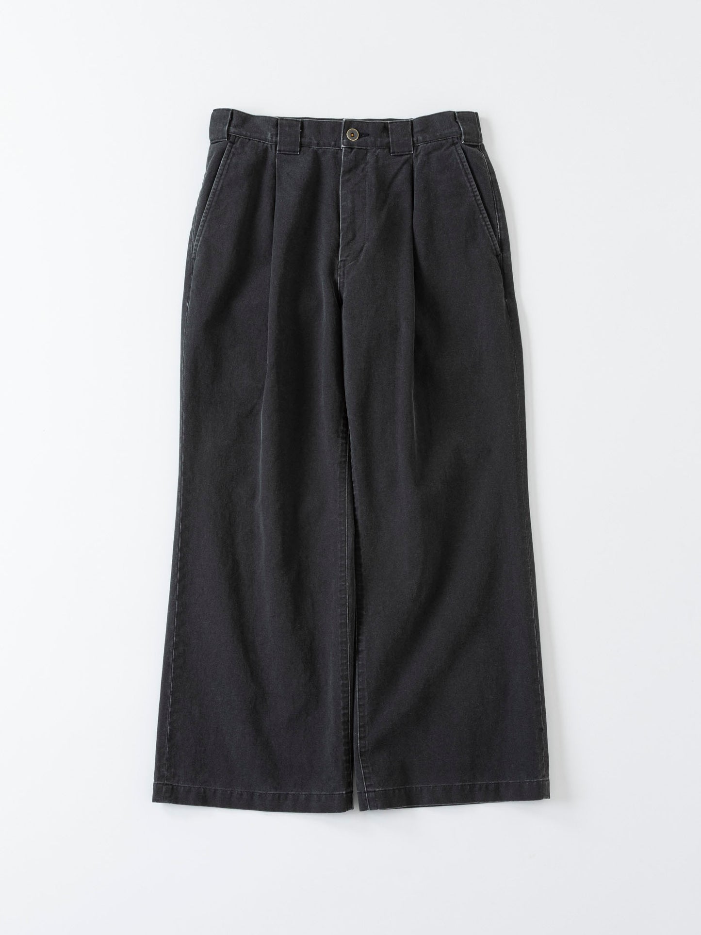 BAGGY CHINO TROUSER - Pigment Print Chino Cloth -