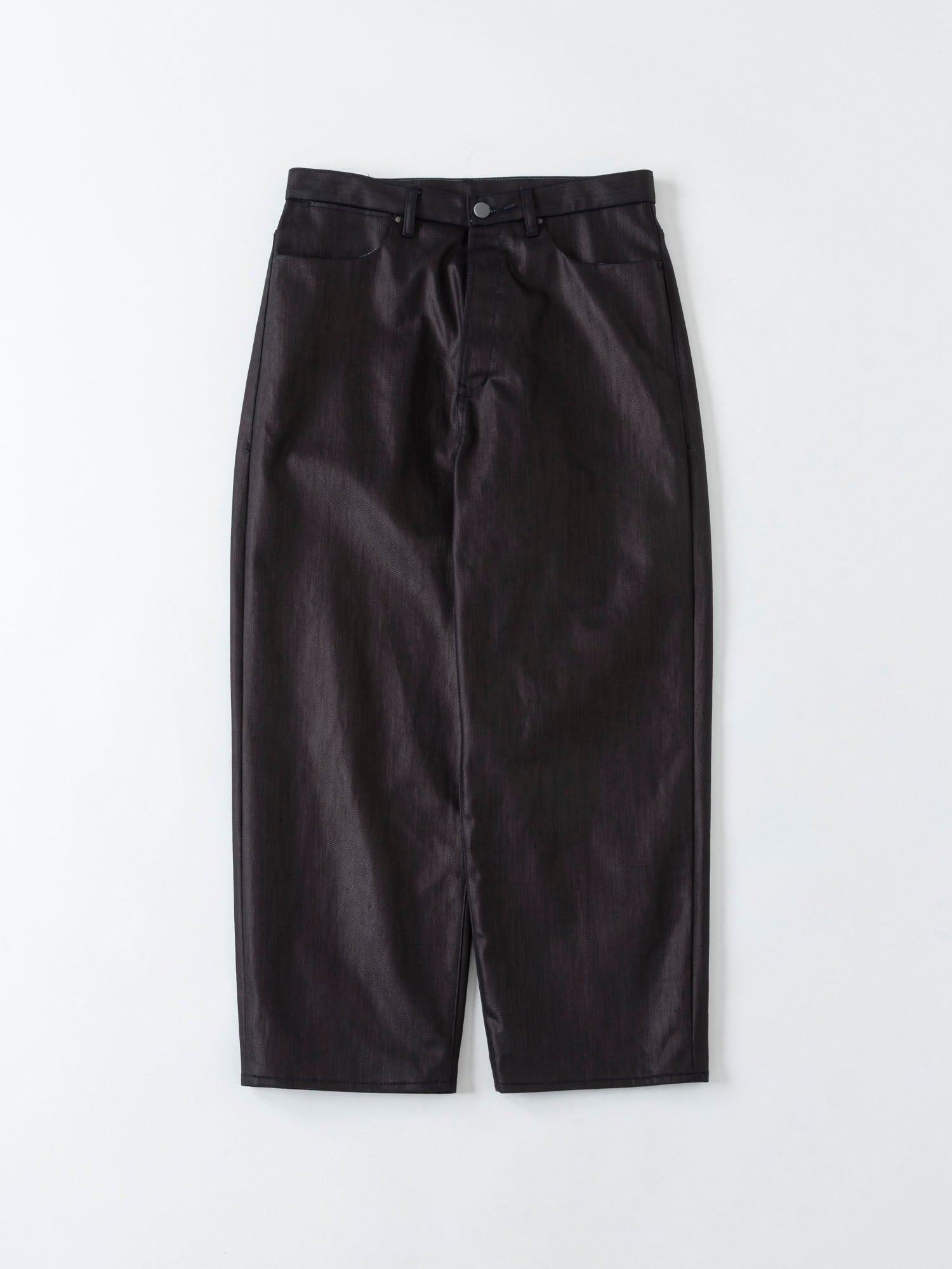 【SOLD OUT】DENIM WIDE TROUSER - 12.5oz Rainbow Denim + SUMI -