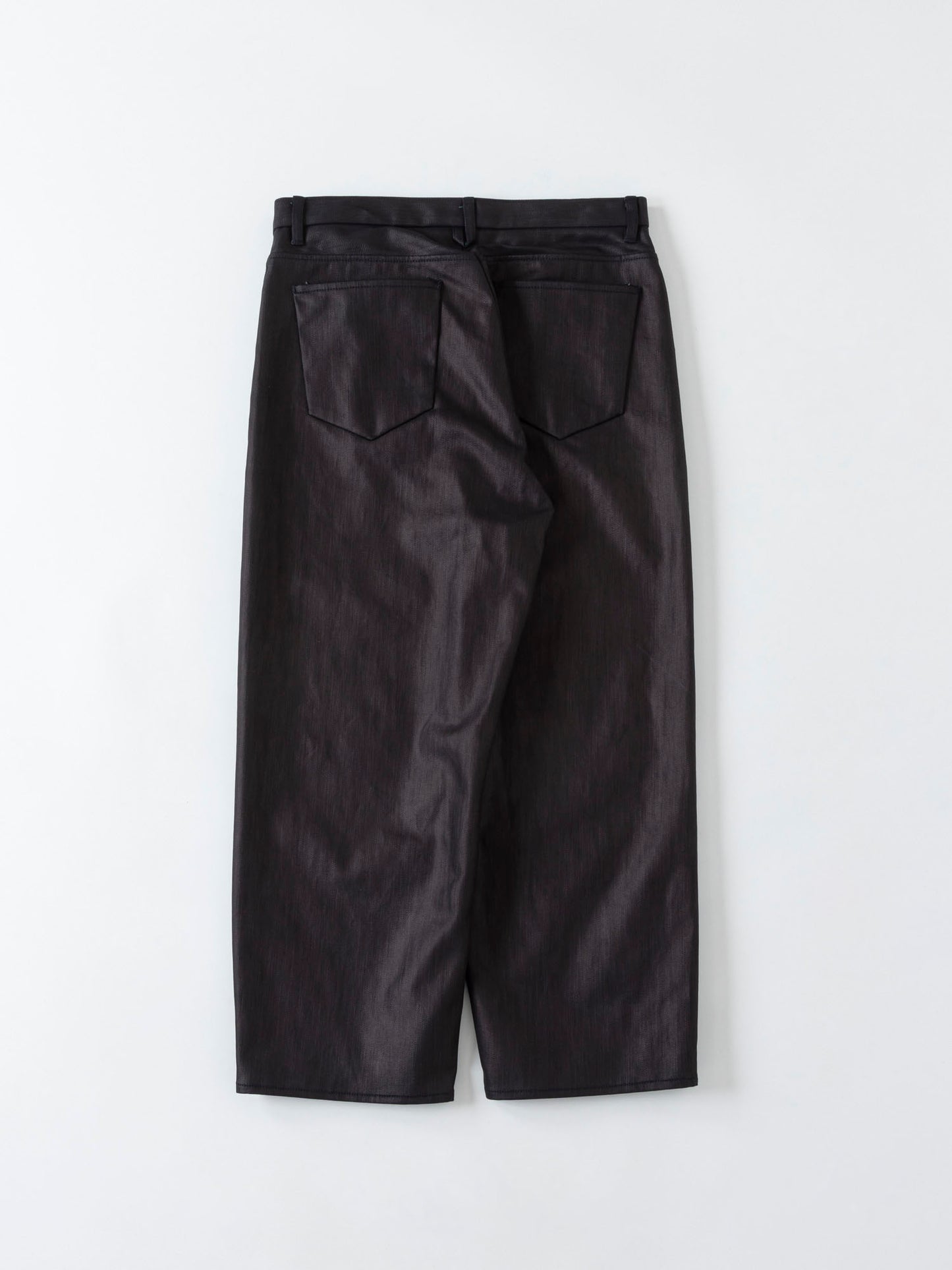 【SOLD OUT】DENIM WIDE TROUSER - 12.5oz Rainbow Denim + SUMI -