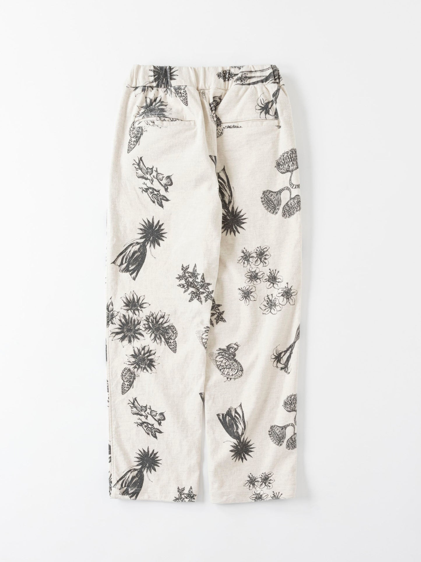 EASY PANTS - Drawing Sumi Print Doble＋Needle -