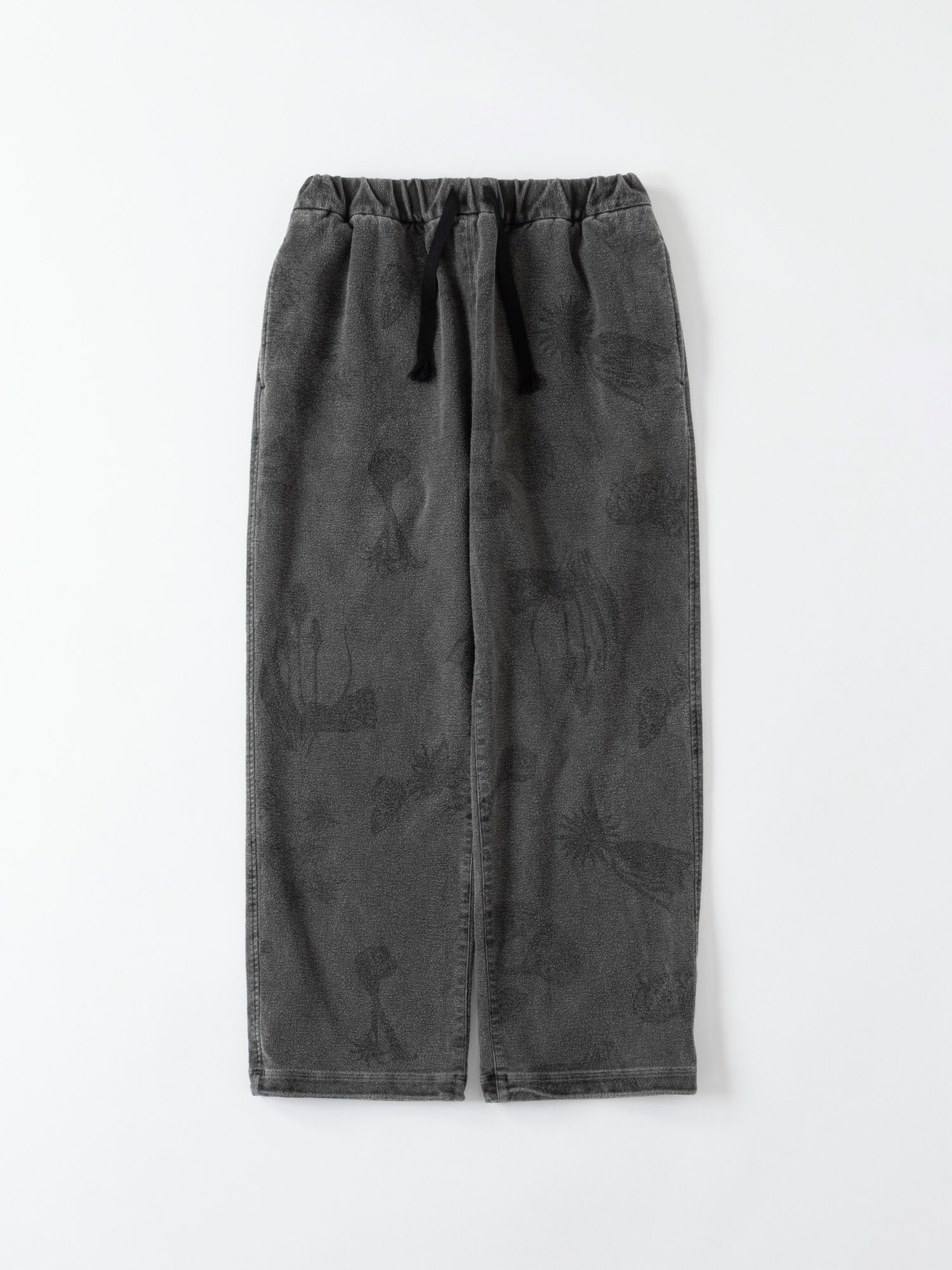 EASY PANTS - Drawing Sumi Print Doble＋Needle＋Sumi O.D -