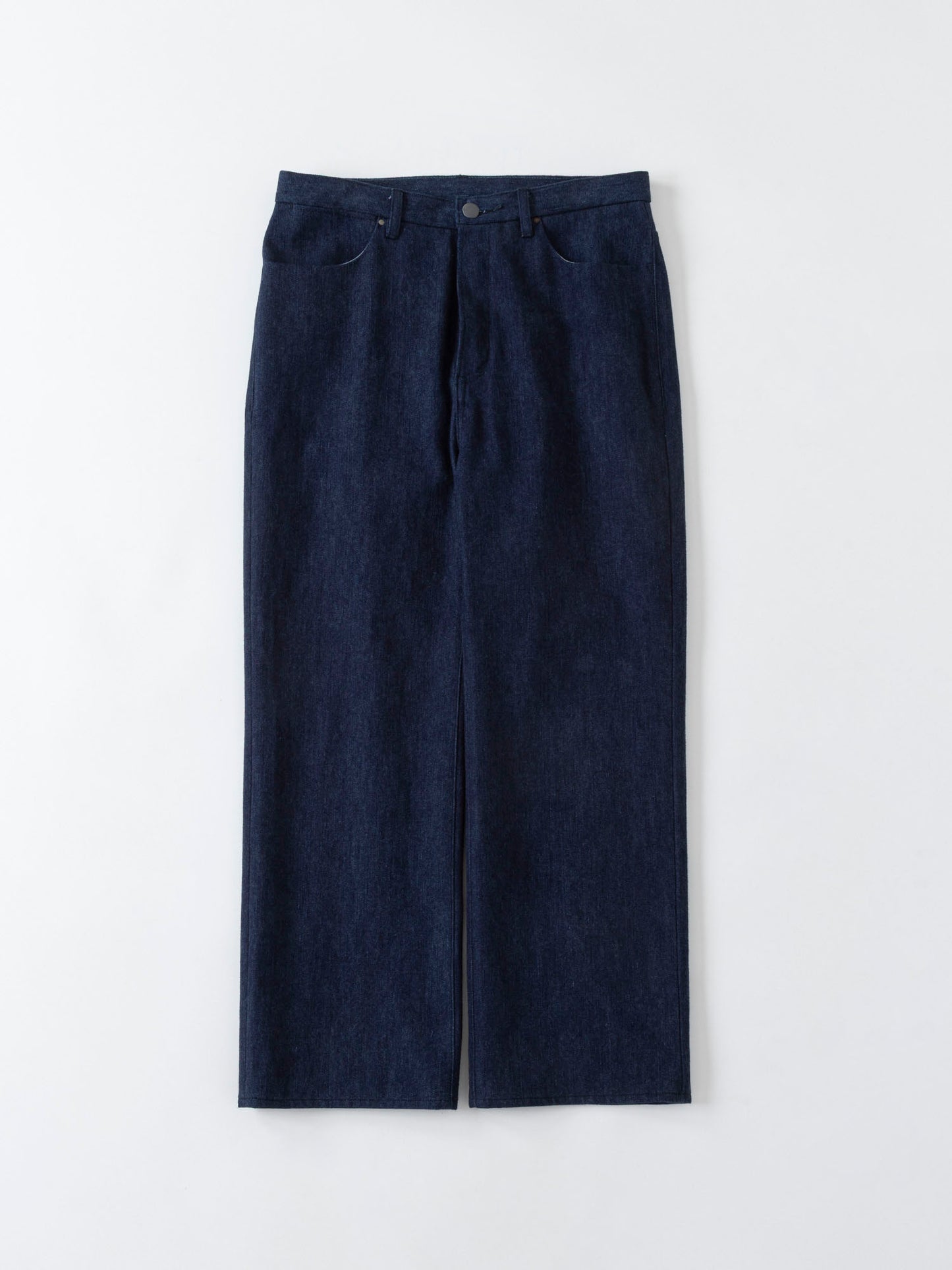 DENIM STRAIGHT TROUSER- 12.5oz Rainbow Denim + Needle -