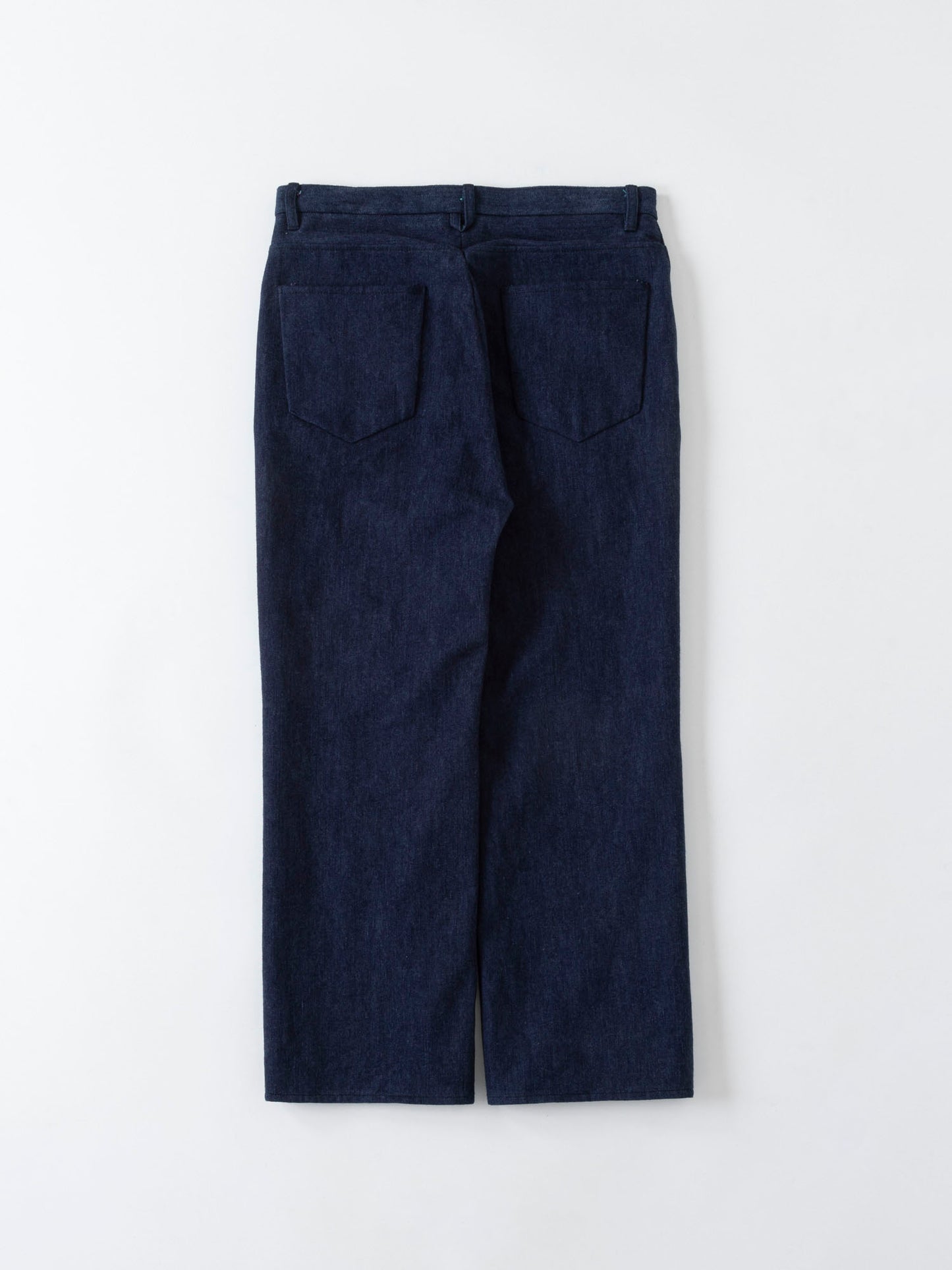 DENIM STRAIGHT TROUSER- 12.5oz Rainbow Denim + Needle -