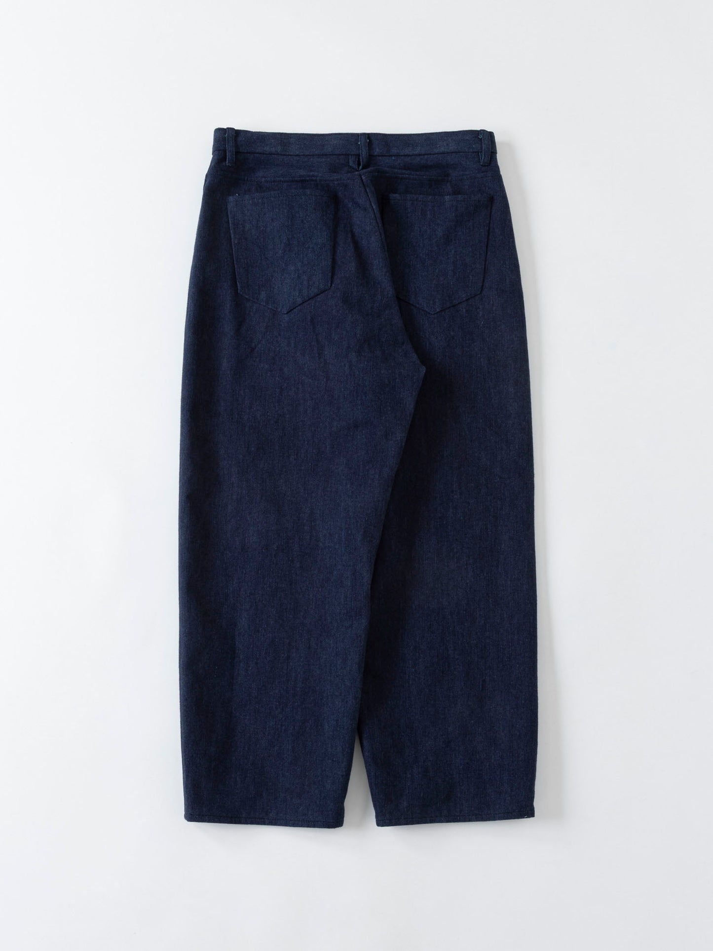 DENIM WIDE TROUSER - 12.5oz Rainbow Denim + Needle -