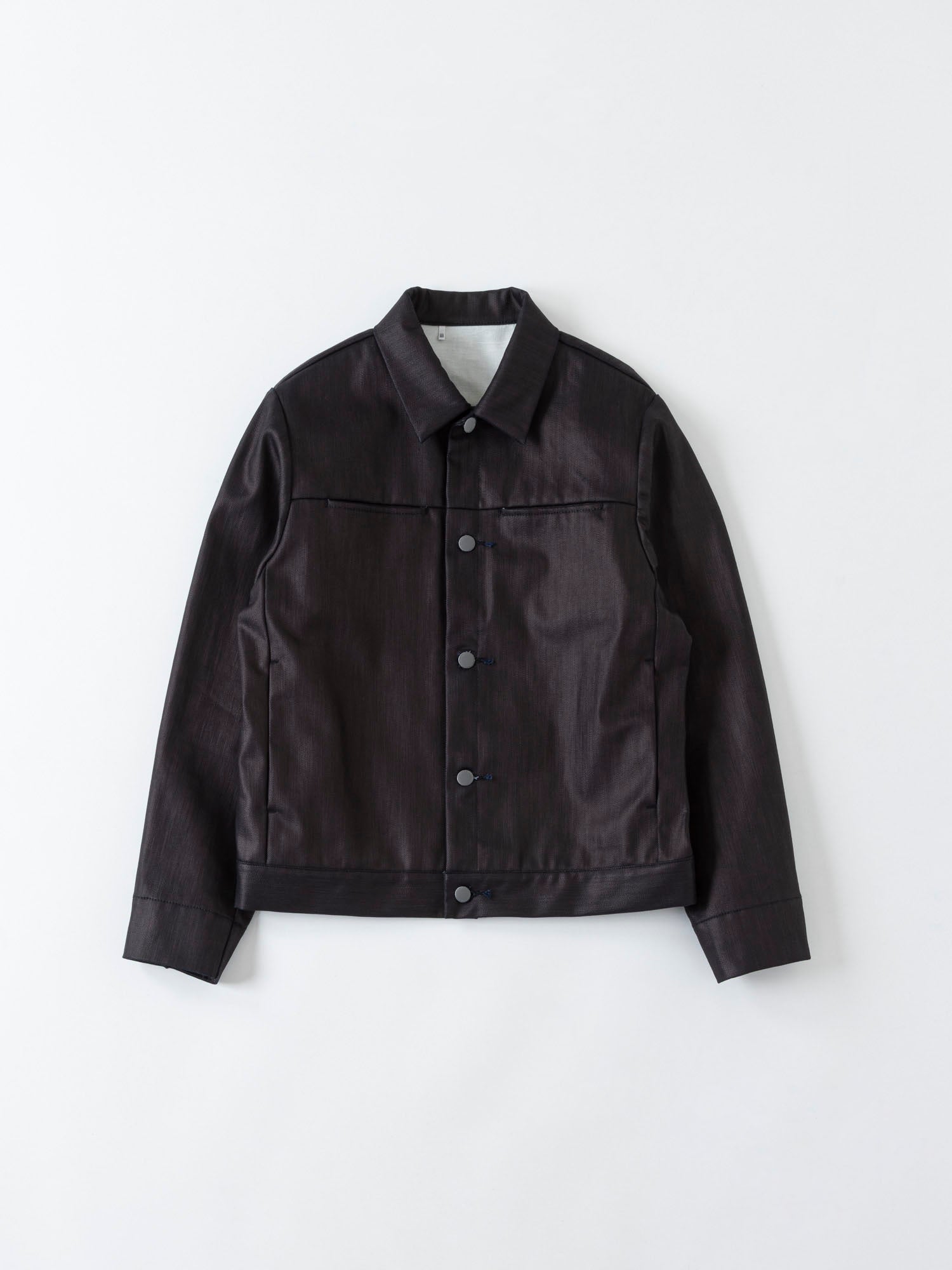 【SOLD OUT】DENIM TRUCKER JACKET- 12.5oz Rainbow Denim + SUMI -