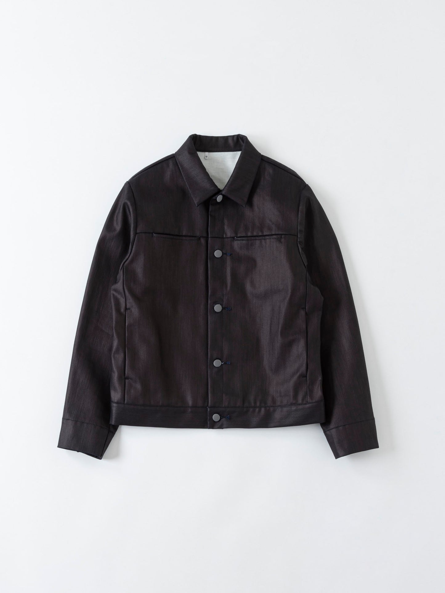 【SOLD OUT】DENIM TRUCKER JACKET- 12.5oz Rainbow Denim + SUMI -