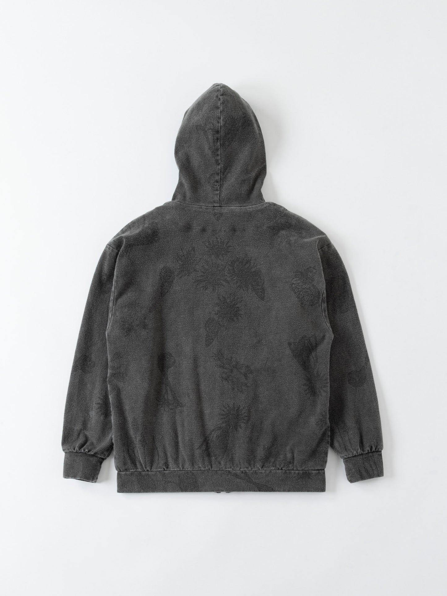 ZIP UP HOODED - Drawing Sumi Print Doble + Needle + Sumi O.D -