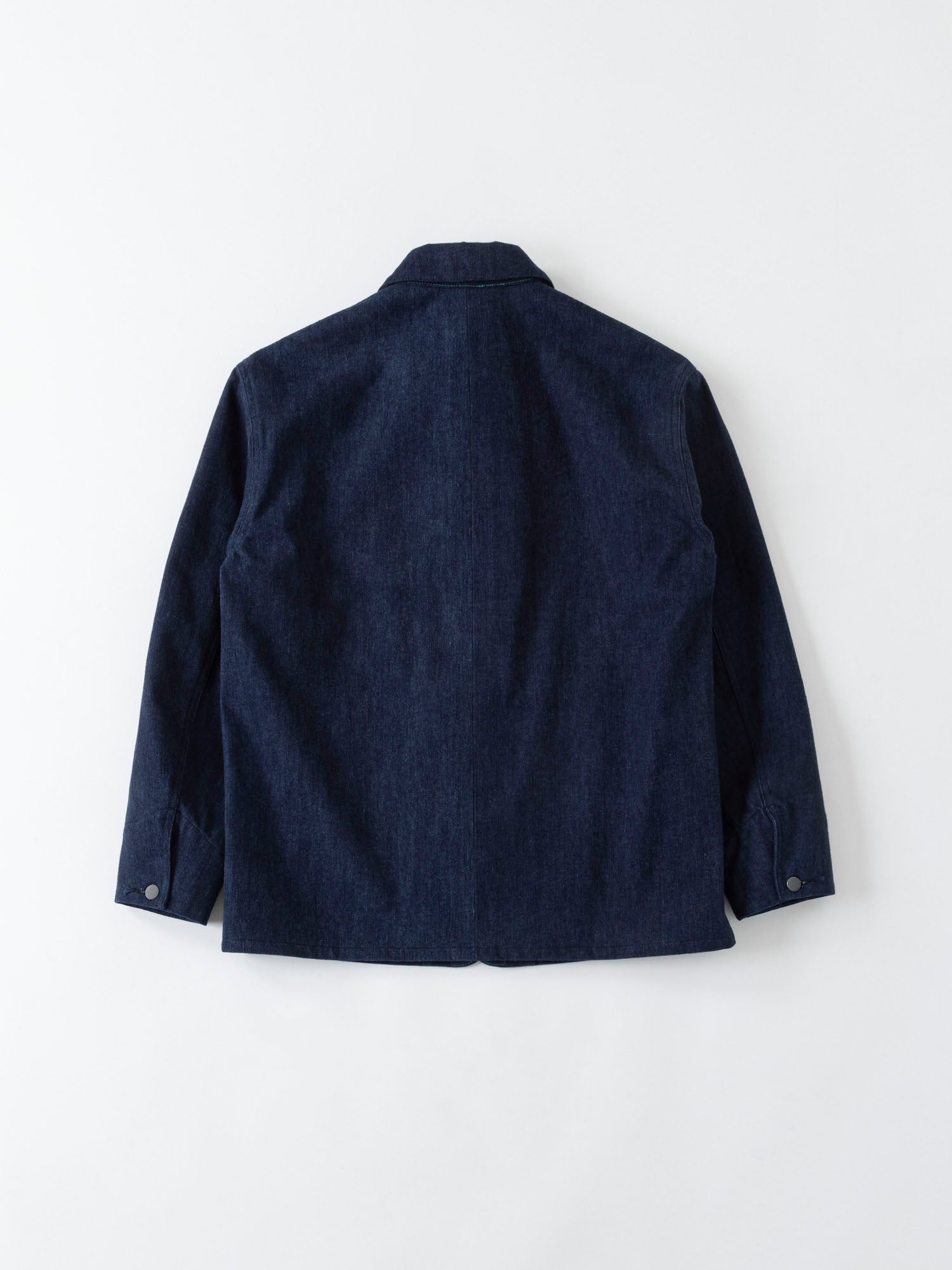 DENIM WORK JACKET - 12.5oz Rainbow Denim + Needle- – kiivu