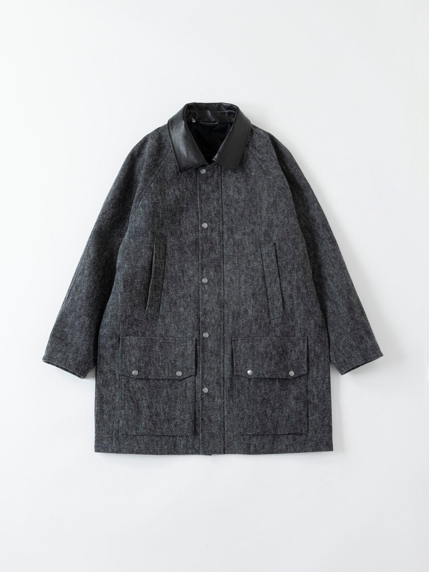 HUNTING JACKET - Color Denim + Needle - – kiivu