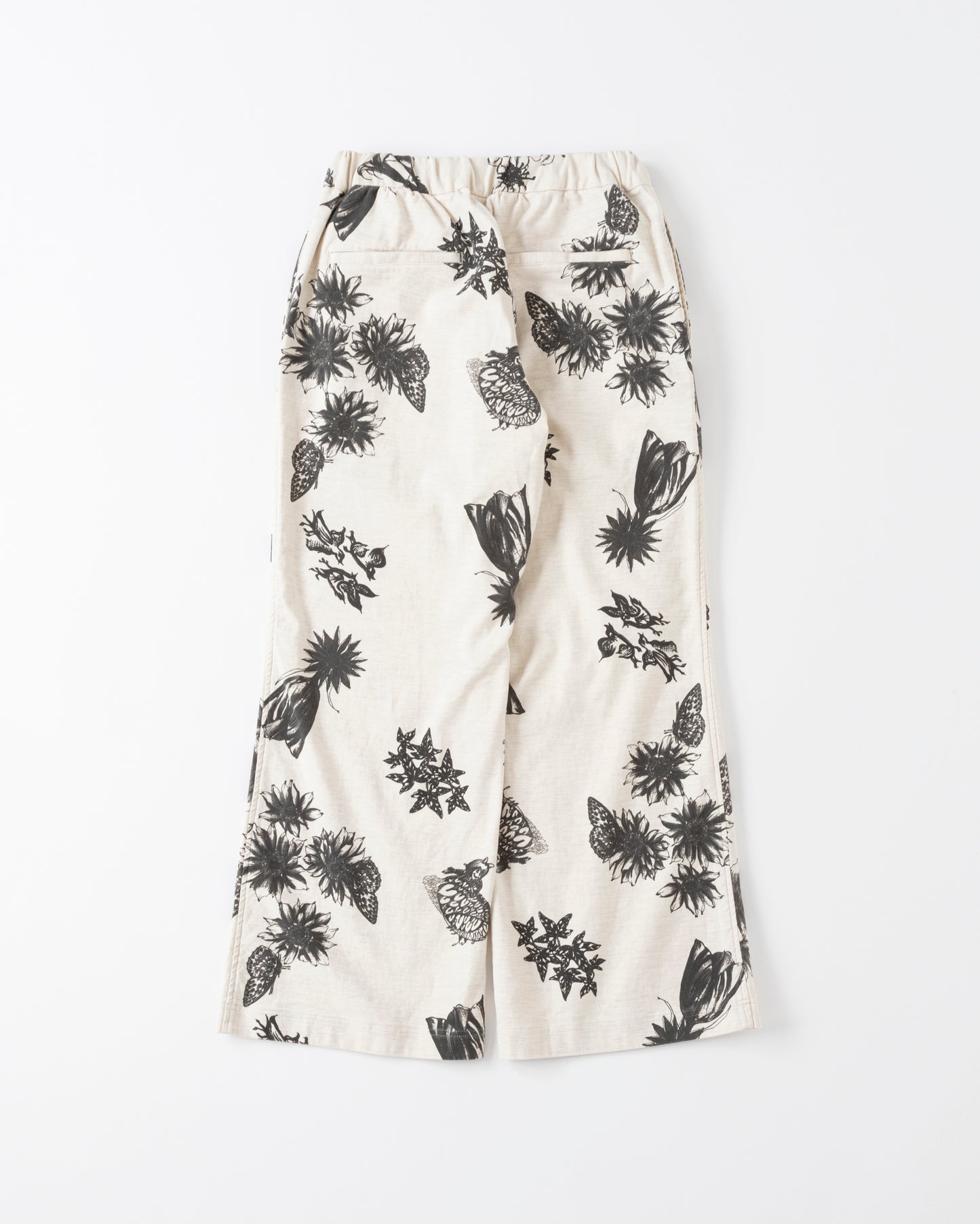 BAGGY EASY PANTS - Drawing Sumi Print Doble -