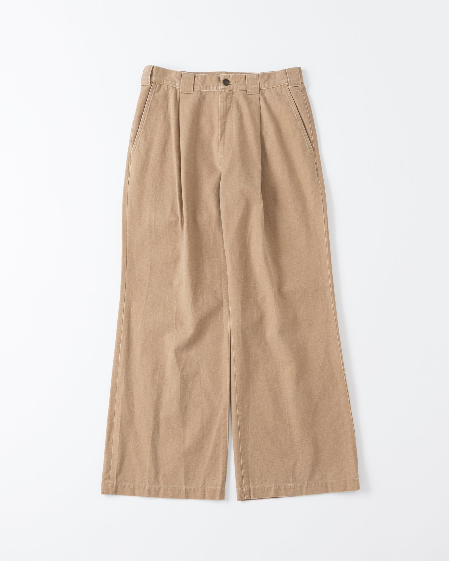 BAGGY CHINO TROUSER - Pigment Print Chino Cloth -