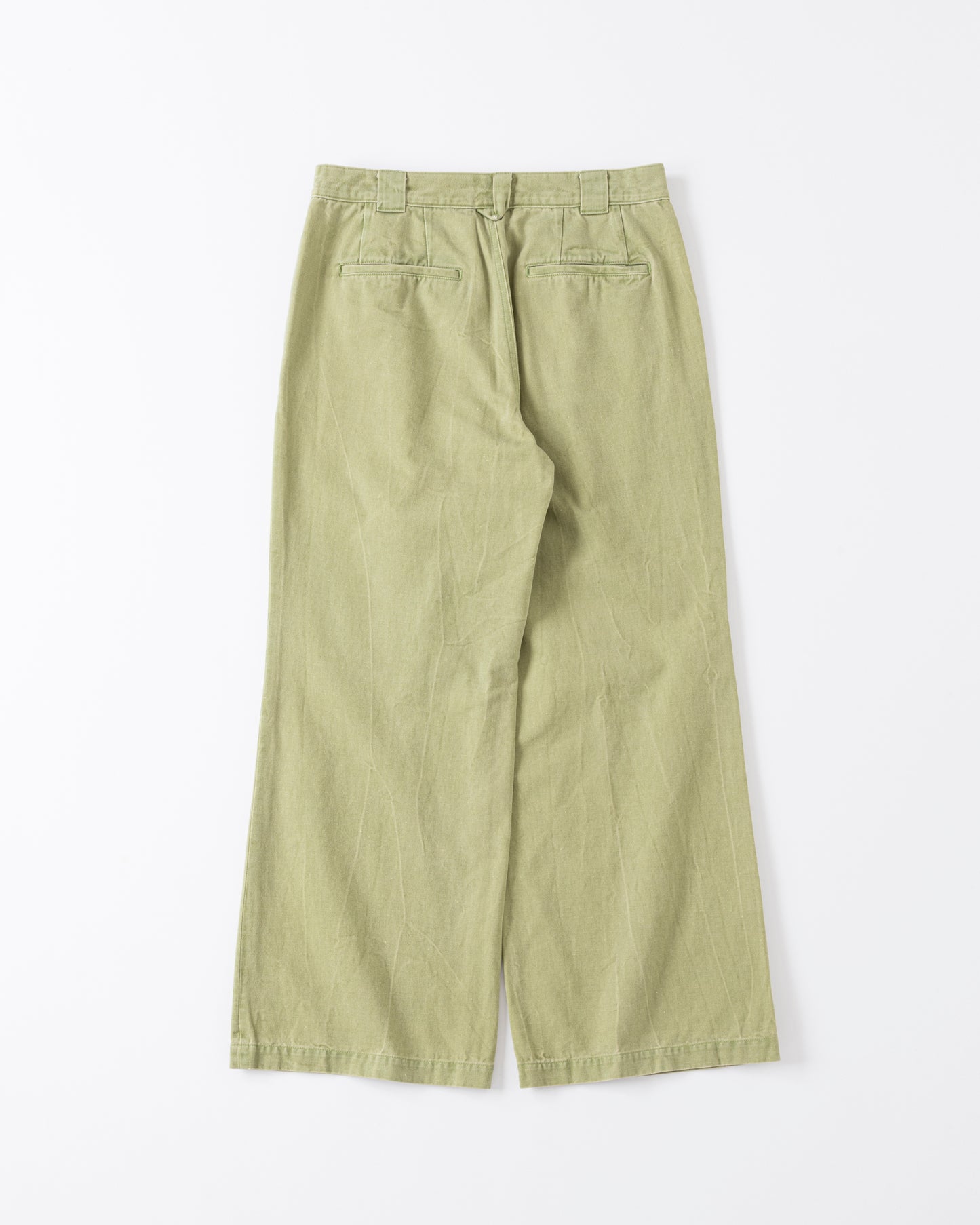 BAGGY CHINO TROUSER - Pigment Print Chino Cloth -