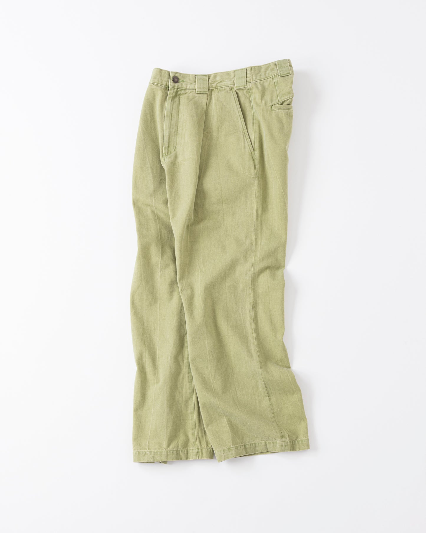 BAGGY CHINO TROUSER - Pigment Print Chino Cloth -