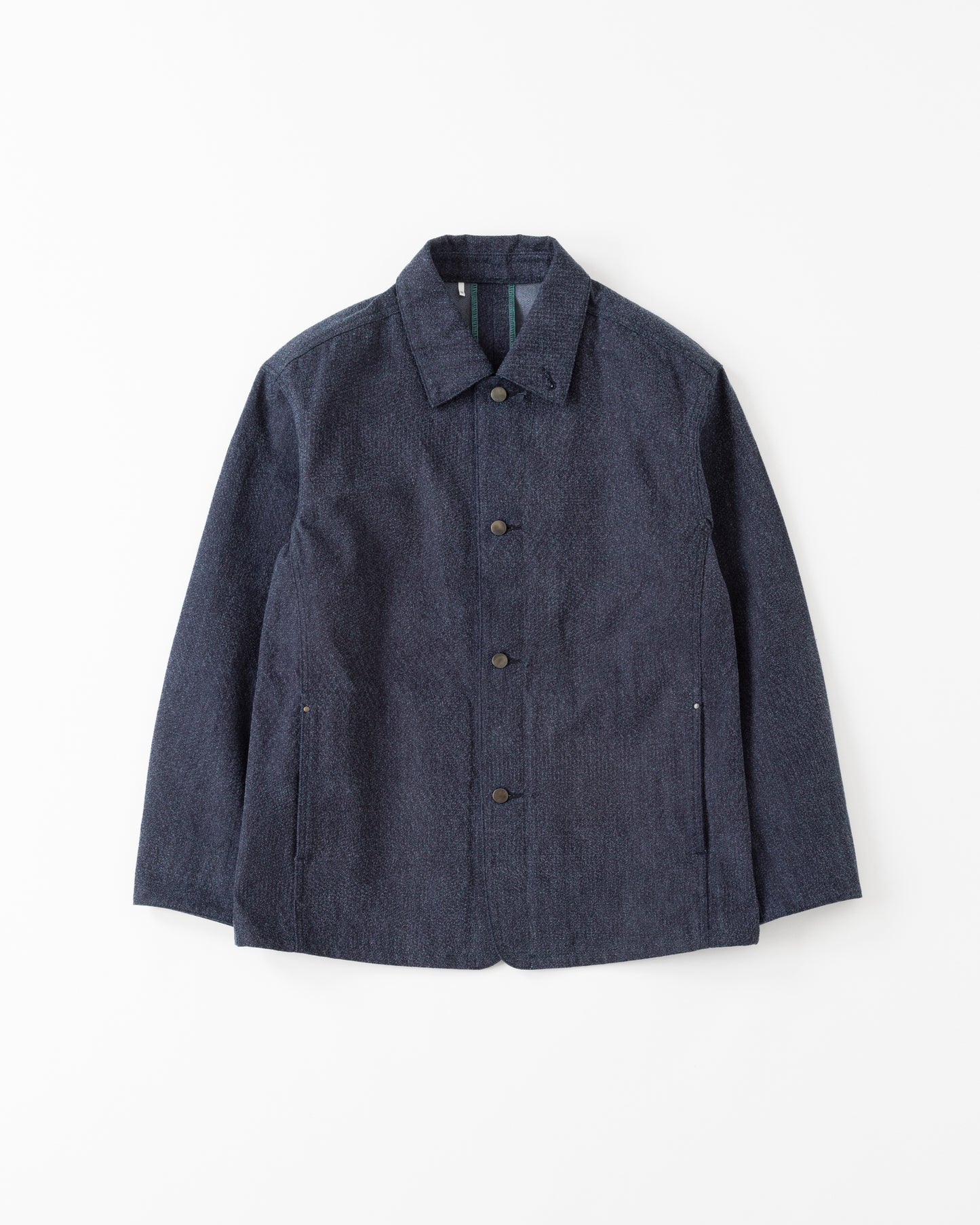 DENIM WORK JACKET - 12.5oz Rainbow Denim ＋Needles Punch-