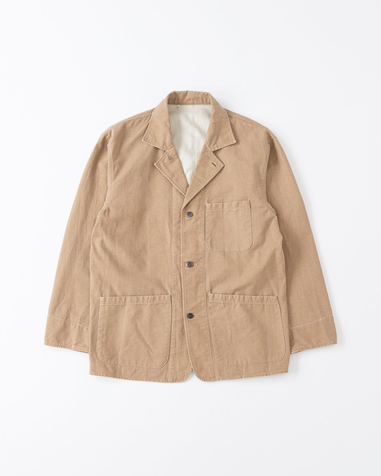 WORK CHINO JACKET - Pigment Print Chino Cloth -