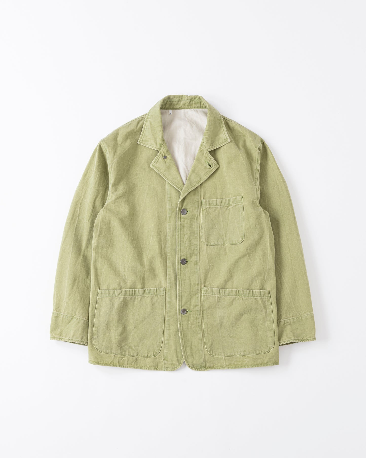 WORK CHINO JACKET - Pigment Print Chino Cloth -