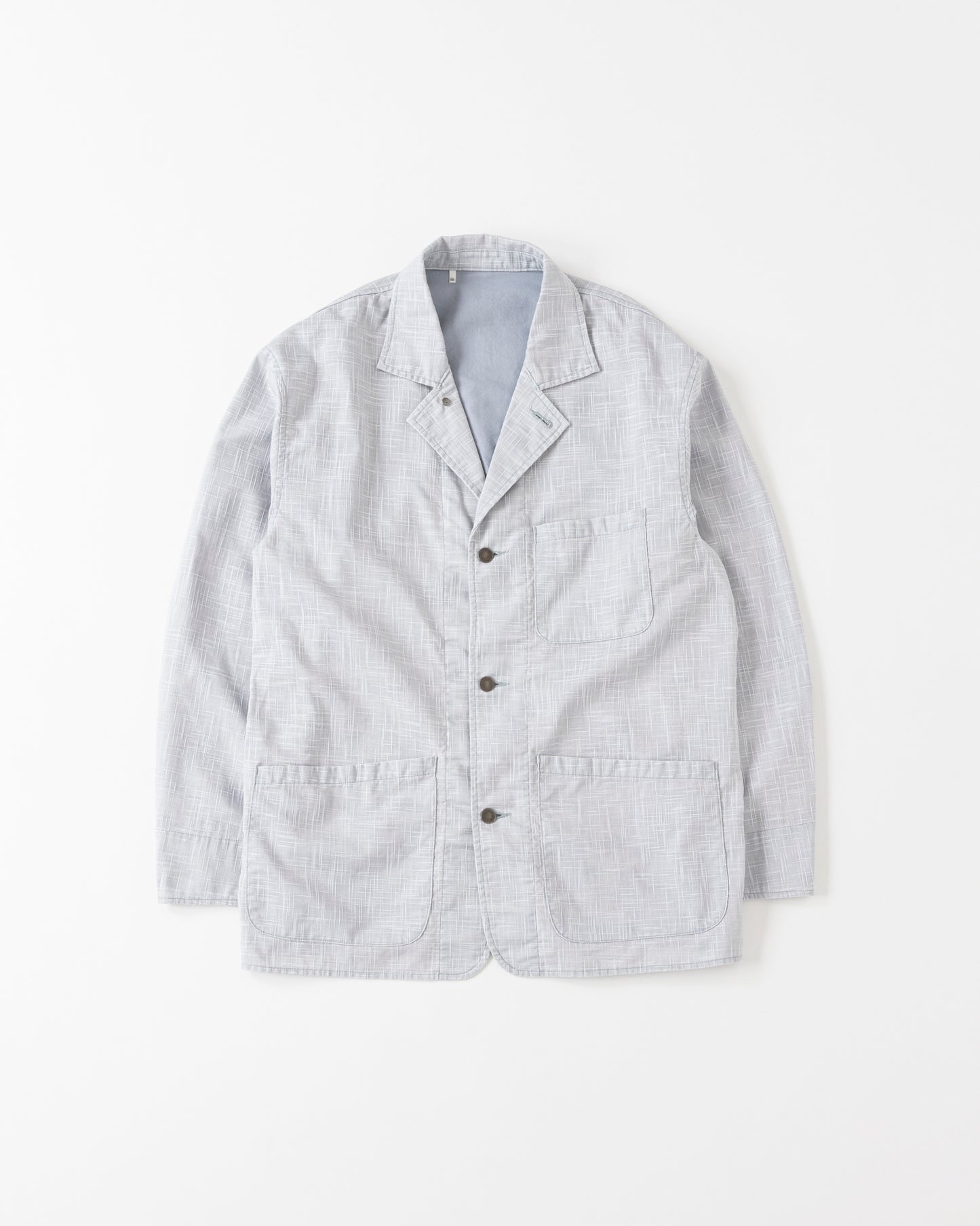 WORK JACKET - Kasuri Fab ＋Overdye -