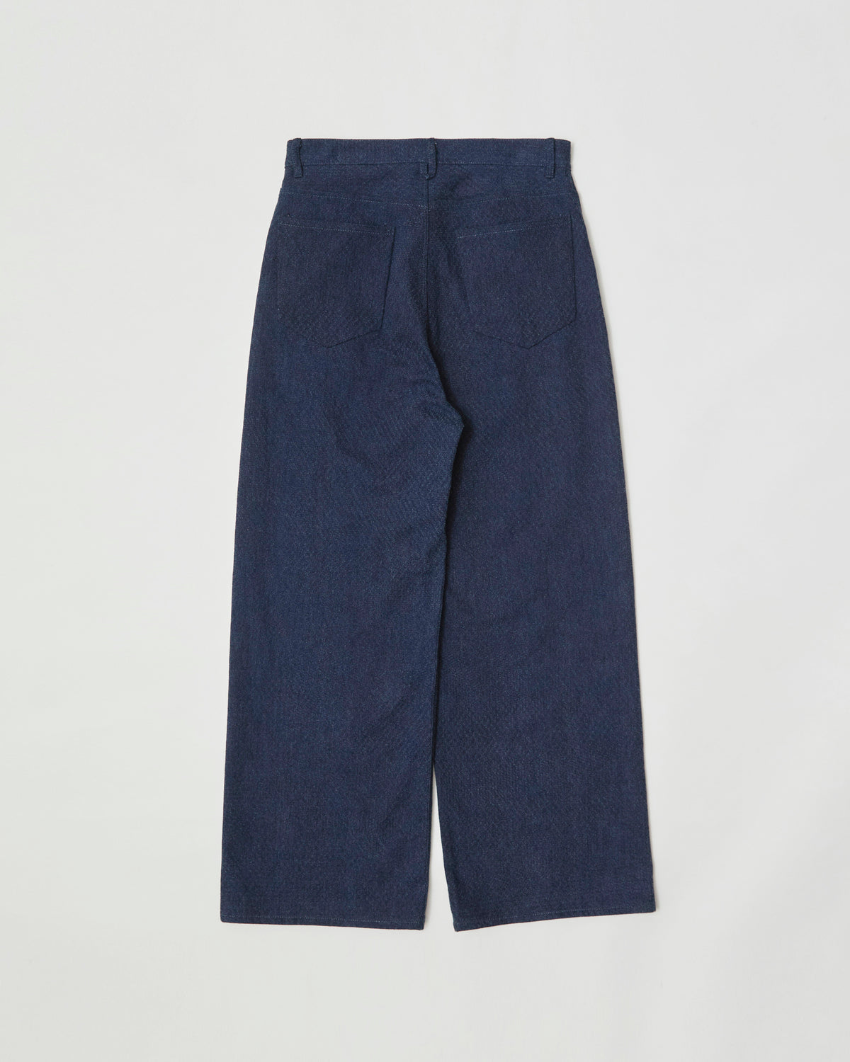 CURVY LEG TROUSER - 12.5oz Rainbow Denim ＋Needles Punch-