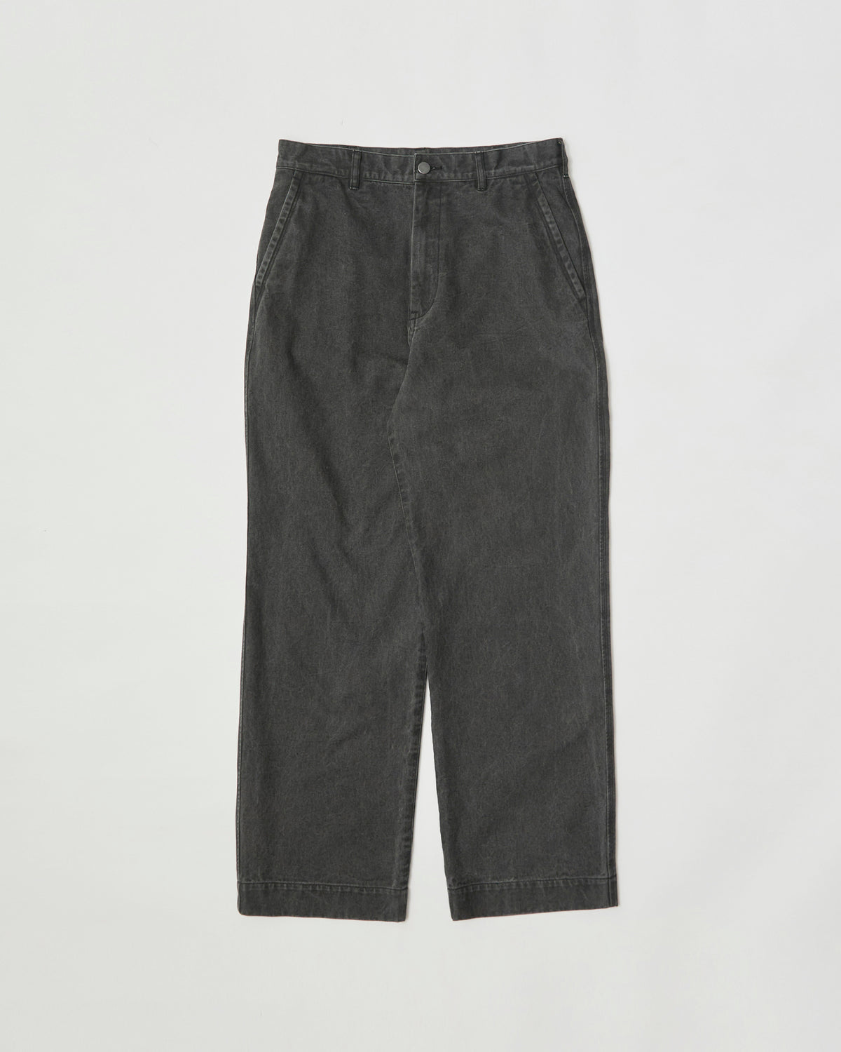 CHINO TROUSER- High-twisted pigment chino cloth -