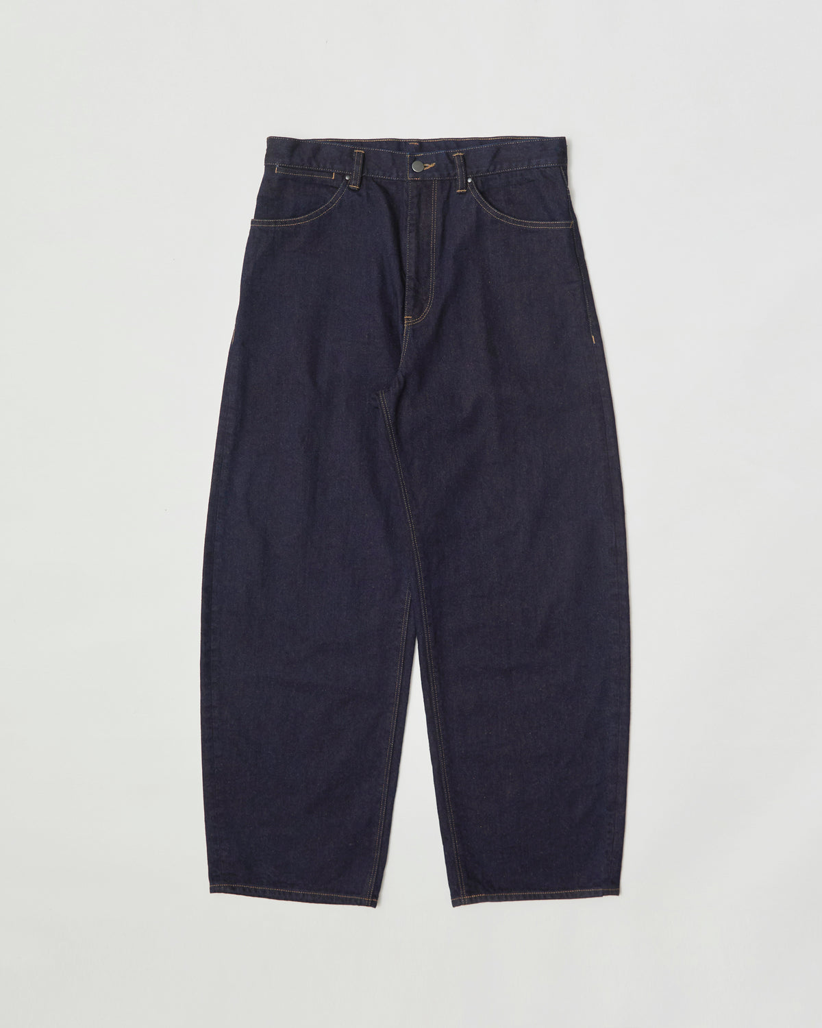 5POCKET PANT- Kakishibu Silk Nep Denim