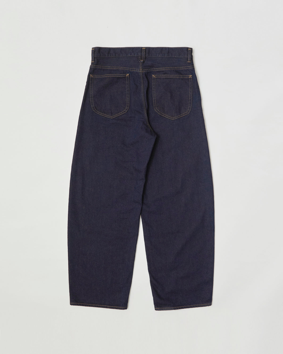 5POCKET PANT- Kakishibu Silk Nep Denim