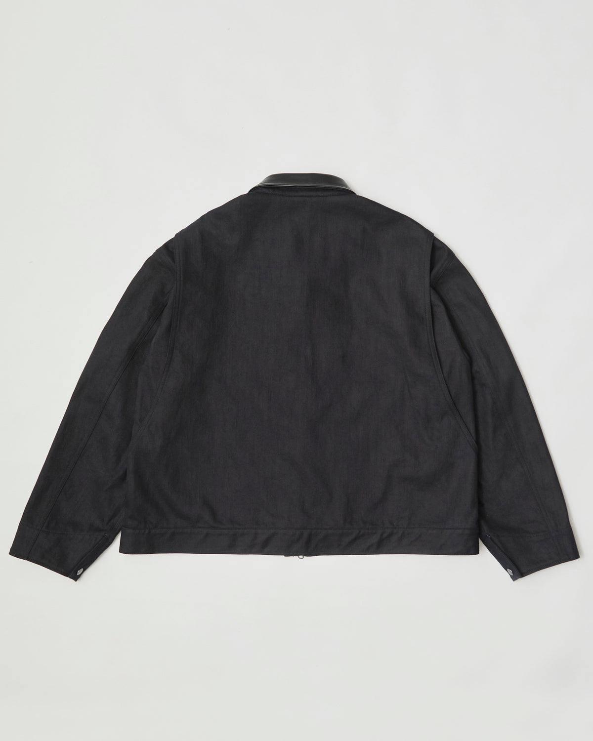 ZIP UP JACKET- 12.5oz Rainbow Denim + SUMI  Chintzfinish -