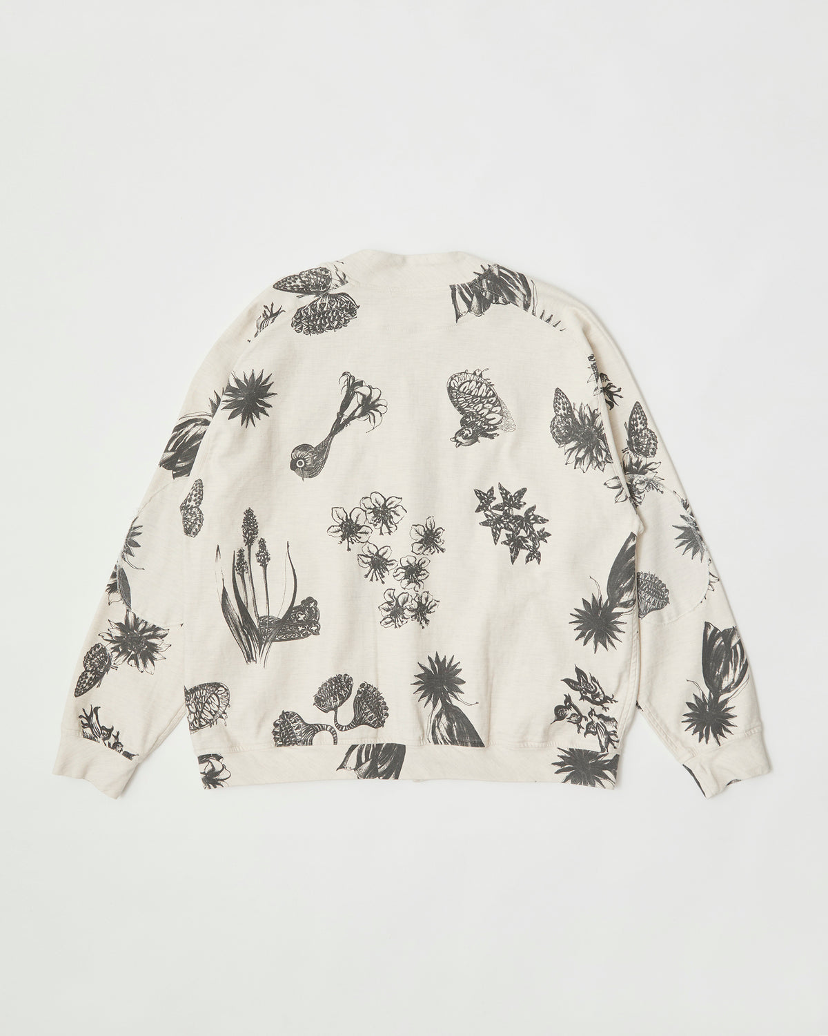 BOMBER BLOUSON- Drawing Sumi Print -