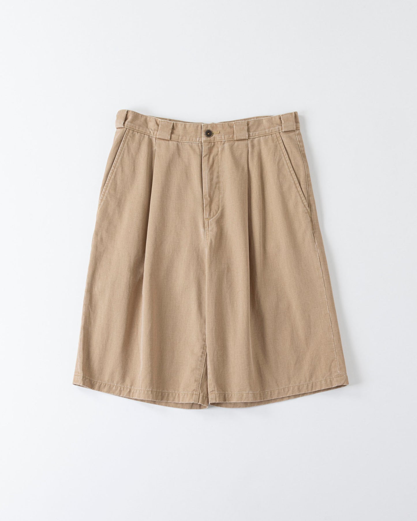 SHORT PANTS - Pigment Print Chino Cloth -